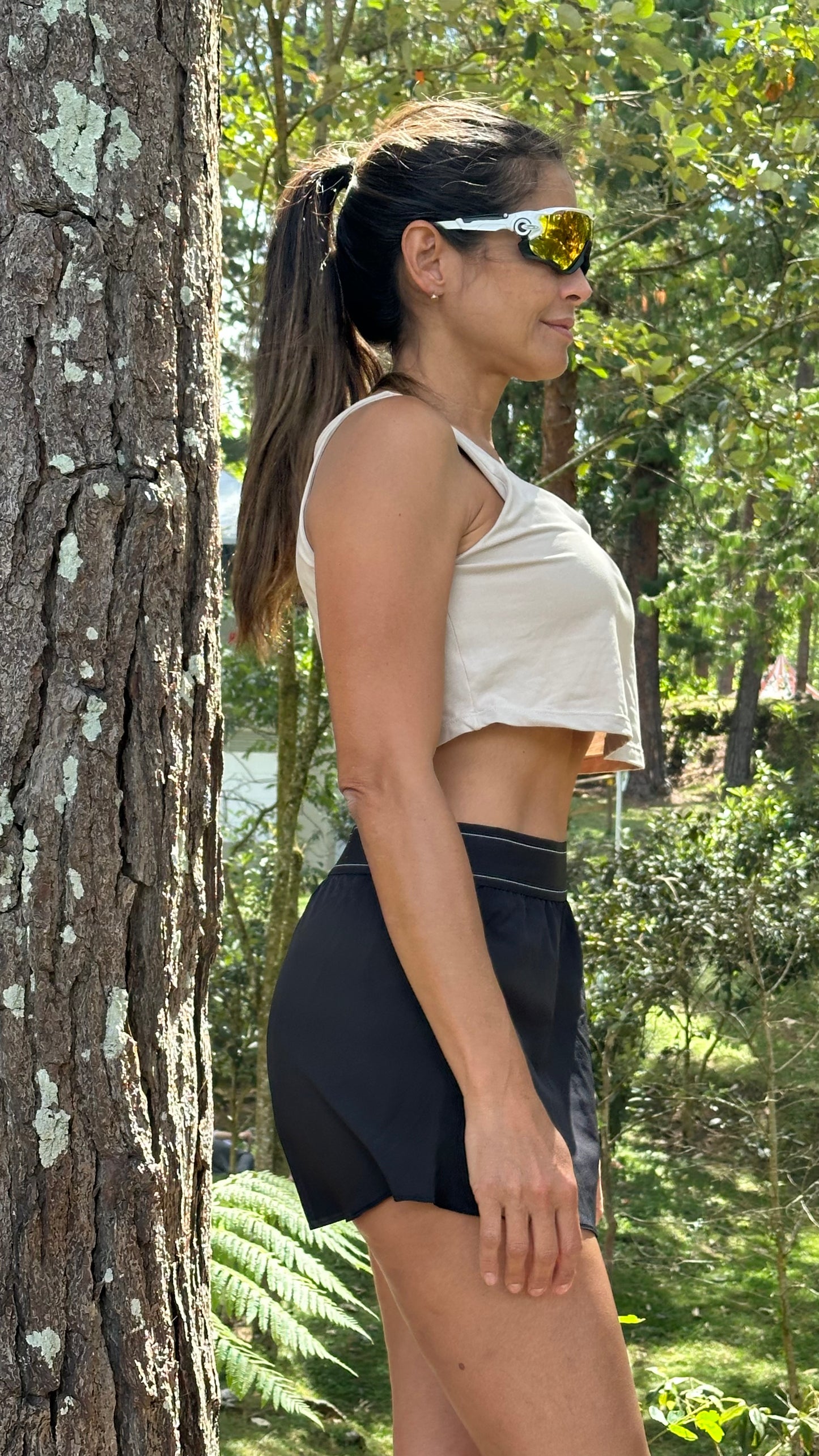 Tank Deportivo Beige