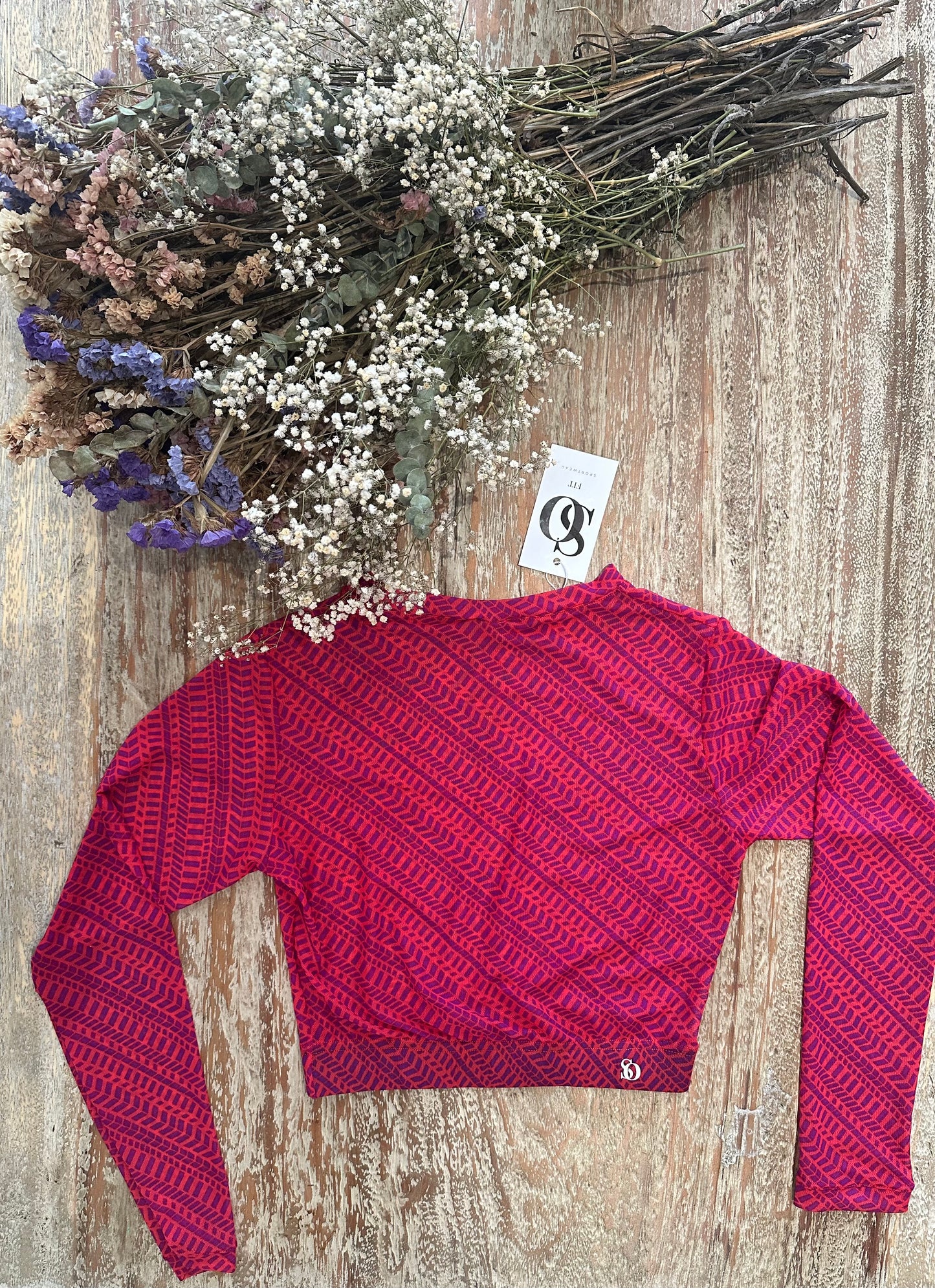 Camibuso Malla Geometría Fucsia