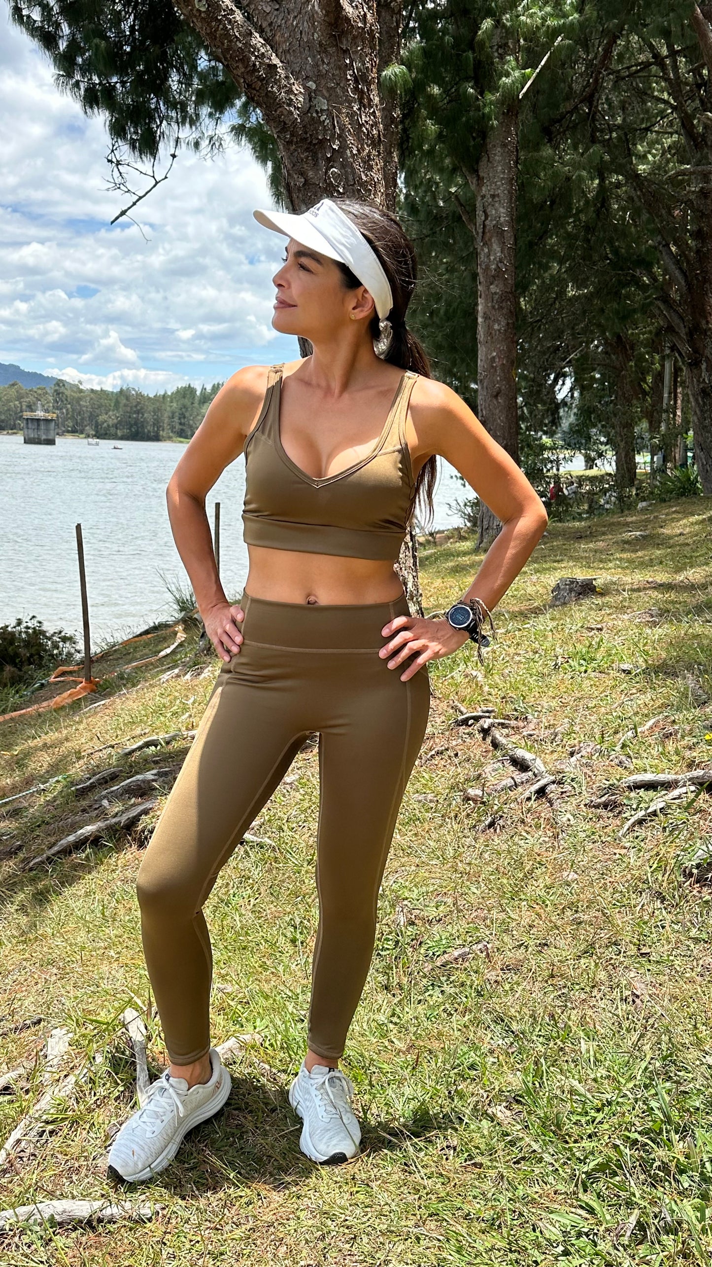 Set Legging Comfort Dorado