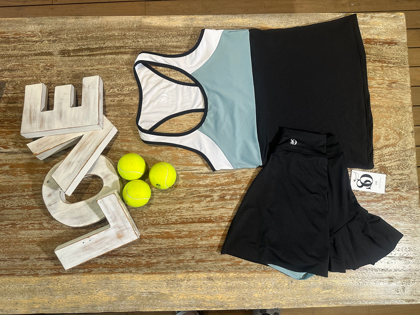 Set Energy Menta y Negro