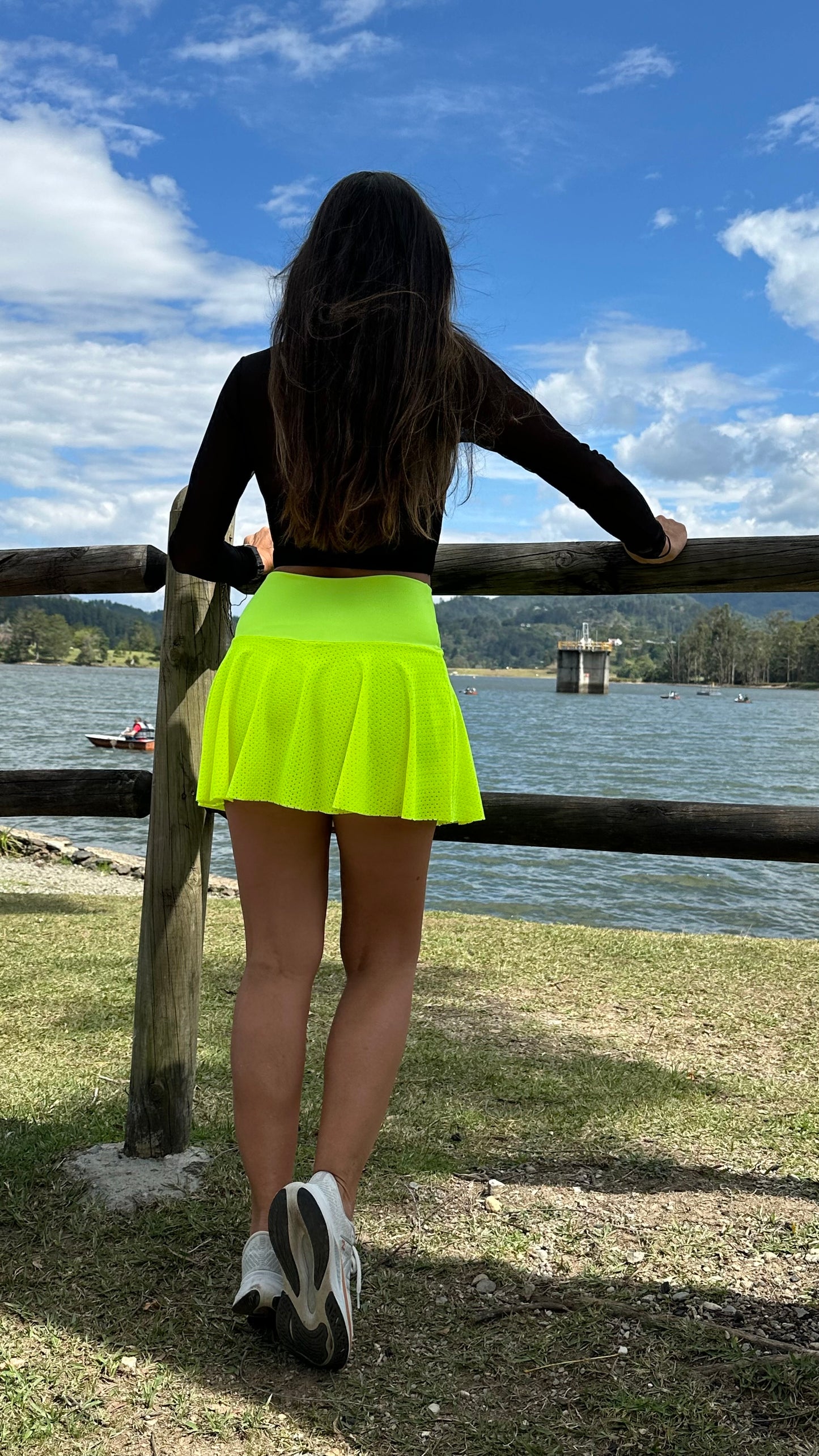 Falda Oslo Neón