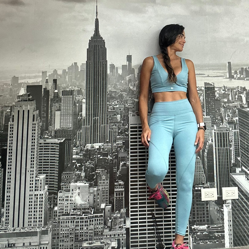 Set Legging Nature Azul