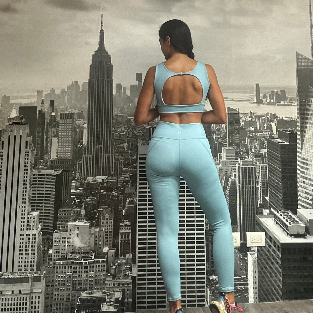 Set Legging Nature Azul