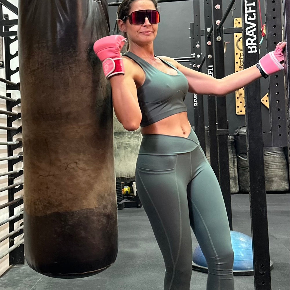 Set Legging Vegas + Top Verde