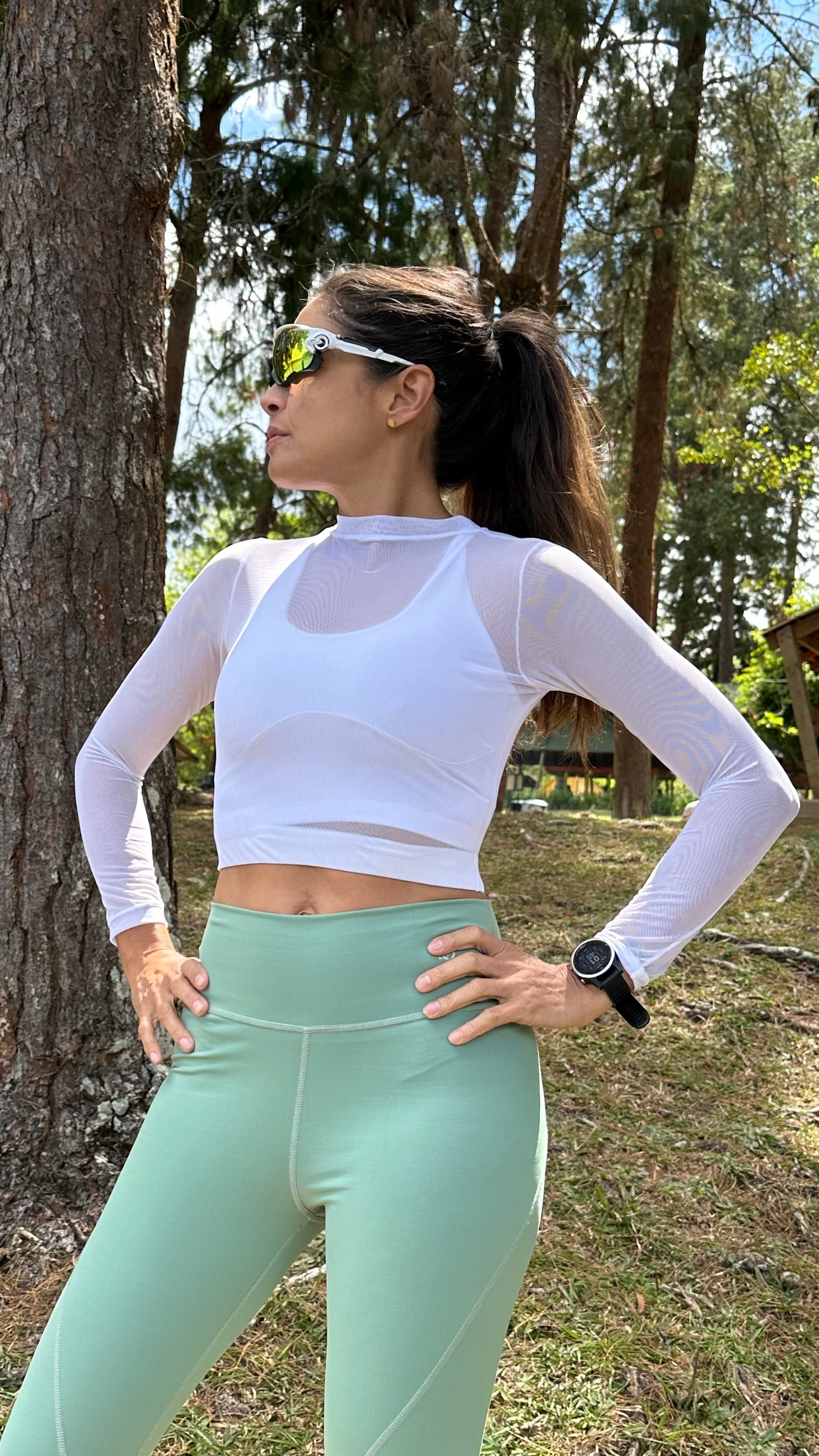 Camibuso Malla Blanco