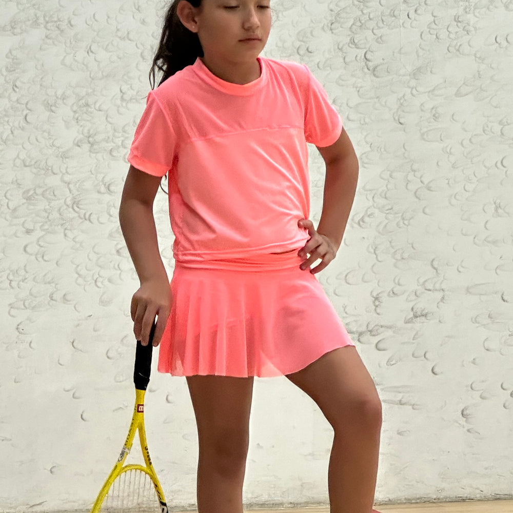 Falda Niña Coral