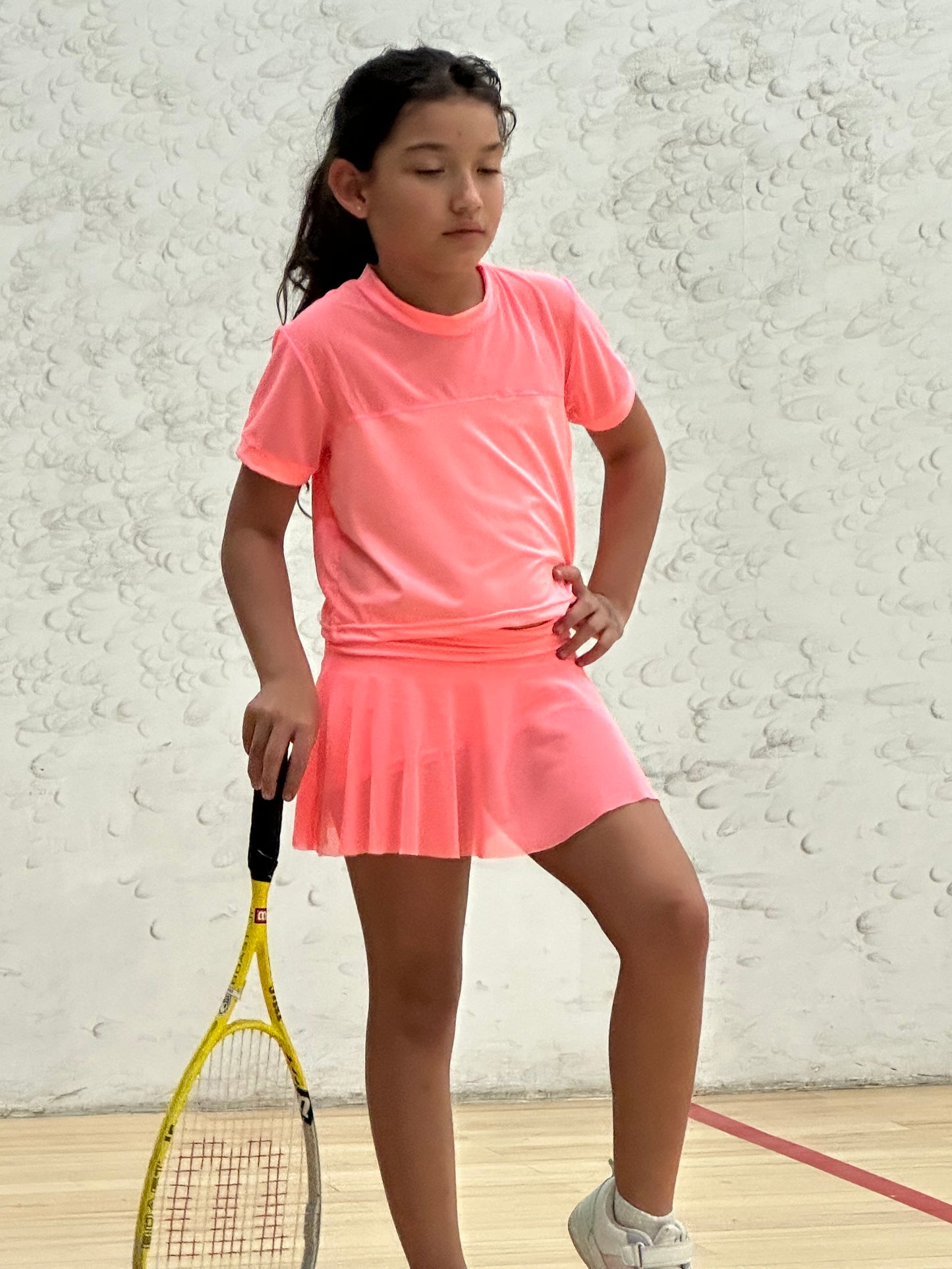 Falda Niña Coral
