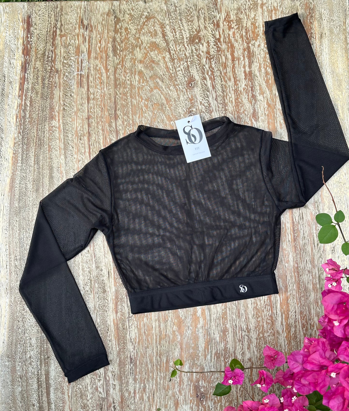 Camibuso Malla Negro