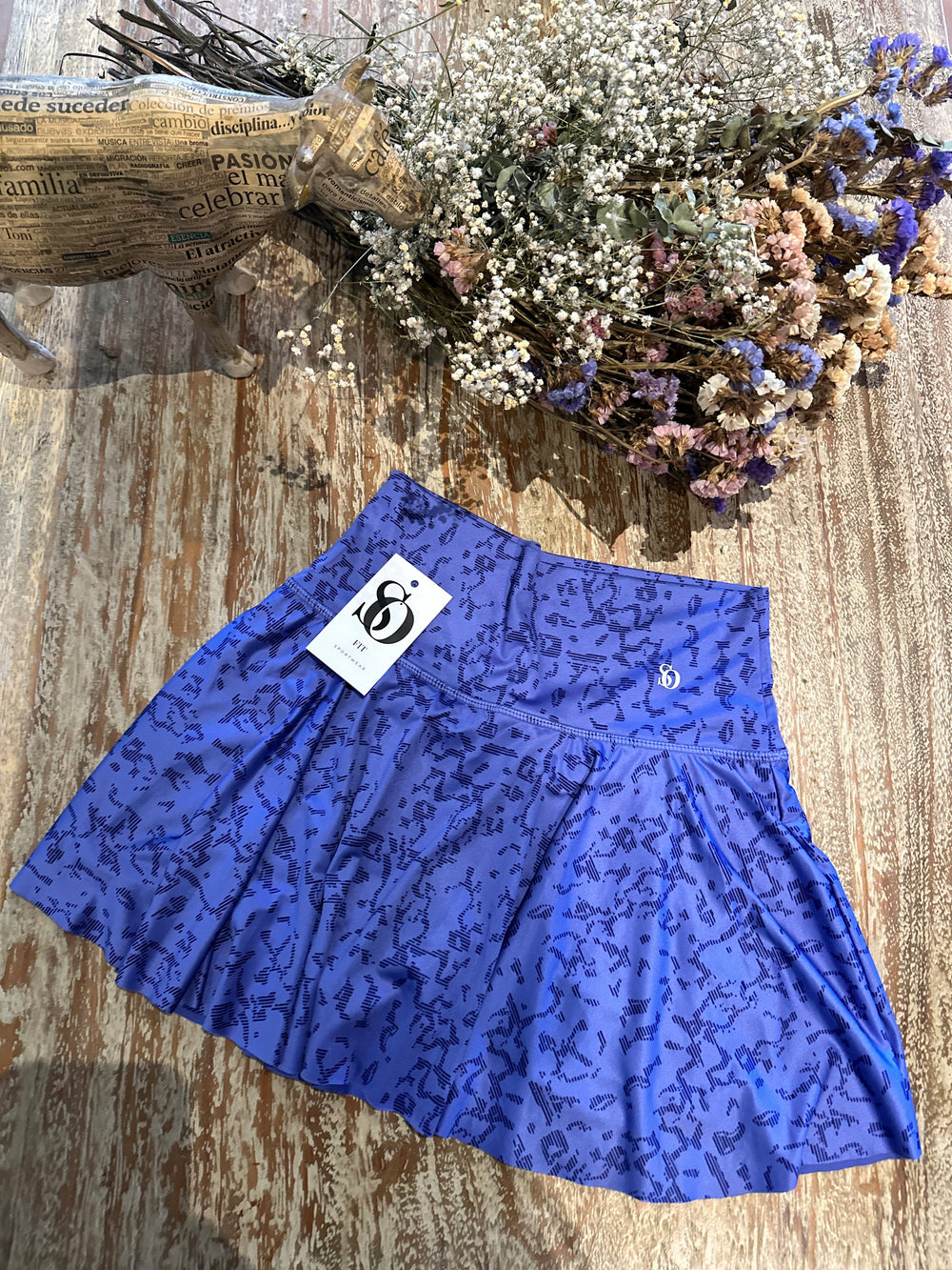Falda Oslo Morada Floral