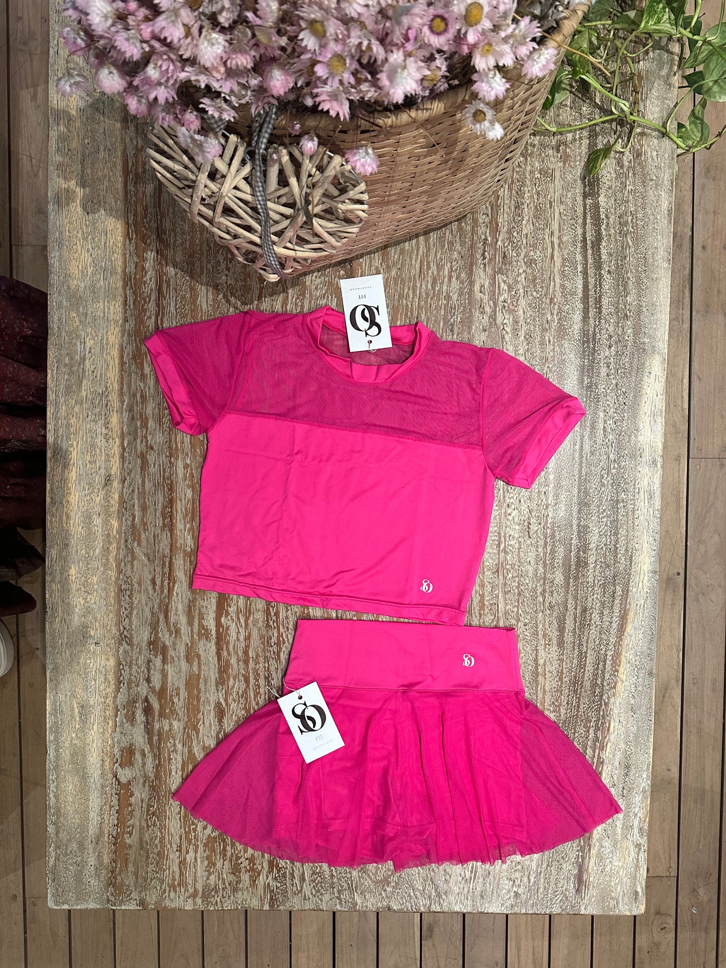 Set Diversión Niñas Fucsia